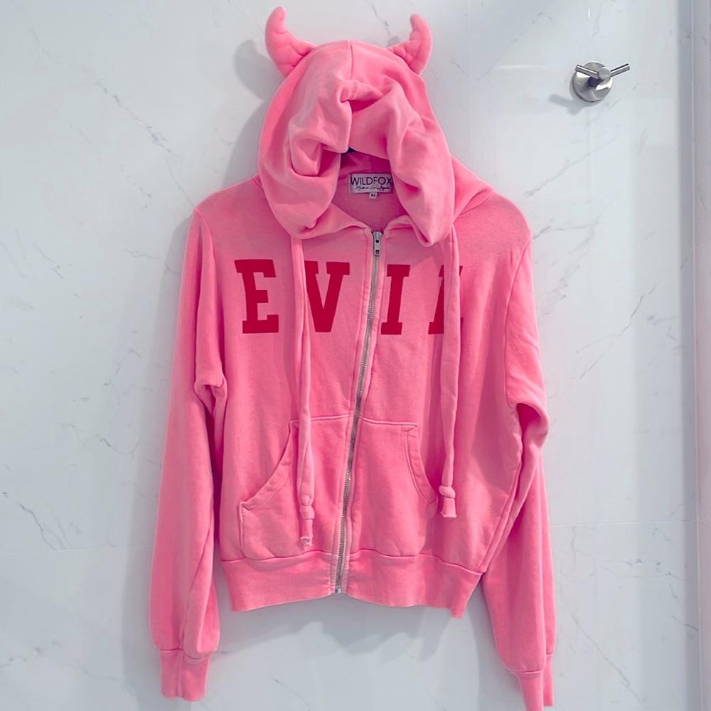 Wildfox EVIL hoodie